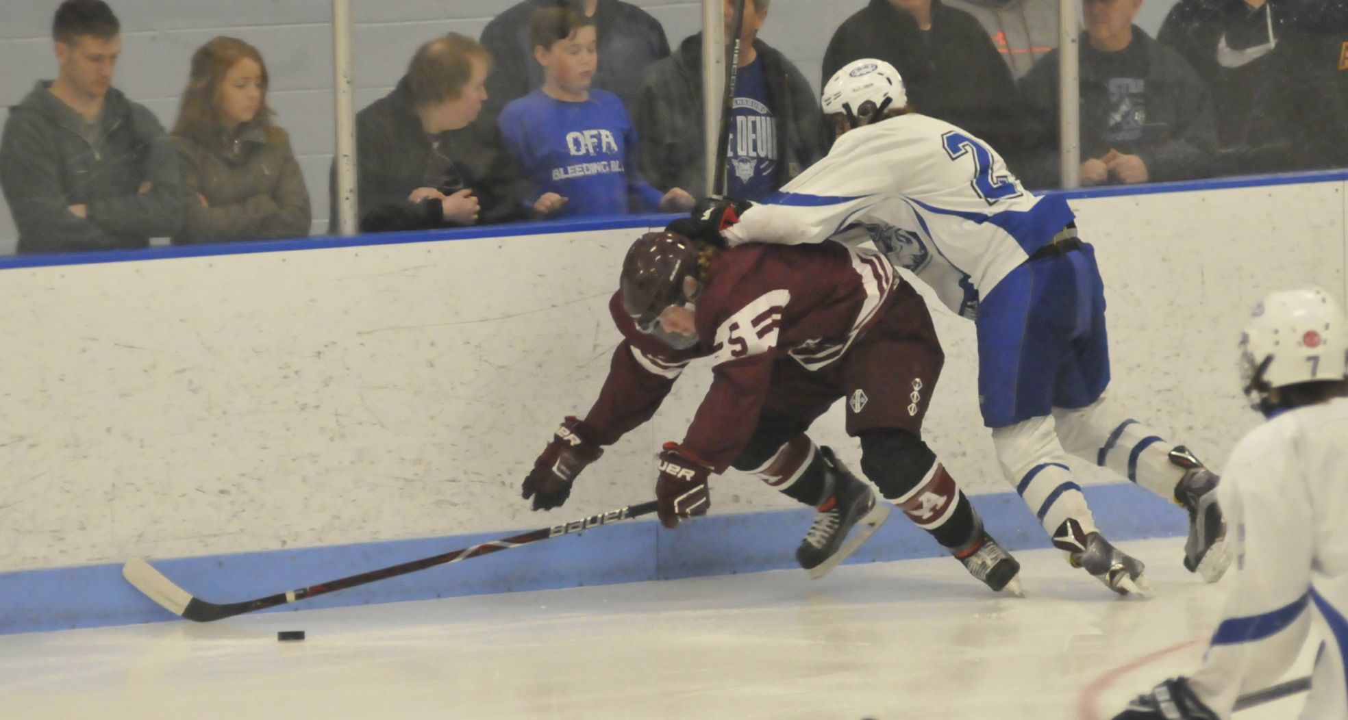 Auburn hockey vs. Ogdensburg Free Academy, NYSPHSAA regionals